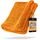 Nuke Guys Gamma Dryer L | Ultra saugstarkes Trockentuch 1400 GSM orange 40x60cm | Fusselfrei, abgerundete sanfte Fasern, kratzerfrei, groß | Premium Mikrofasertuch für Auto Motorrad Fahrrad