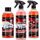 IVALITY Keramikversiegelung Auto 3-in-1 Set – Keramik Versiegelung, Glasreiniger mit Scheibenversiegelung & Ceramic Autoshampoo – Hydrophobes Auto-Pflegeset für Lacke, Felgen und Glas