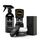 GENTLEMONKEYS Lederpflege Set • Lederreiniger, Lederbalsam & Poliertuch • Für Glattleder, Autositze, Schuhe, Sofa, etc. • Profi Lederreiniger Set mit Lederpflege • Premium Leder Pflegeset