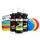 Politur Set: Sonax ExCut 05-05 + Ex 04-06 + OS 02-06 (je 250ml) + Royal Pads Premium Polierpads (Ø125mm) - Zur starken Defektkorrektur und maximalen Hochglanz - Auto polieren | 10-teilig