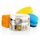 Detailmate Wachs Set: Soft99 Extreme Gloss Wax The Kiwami Light, Carnauba Autowachs Lackversiegelung mit Schwamm, 200g, orange baby Poliertuch ultra flauschiges Mikrofaser Poliertuch 550 GSM