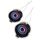 2er Set Tuning Lufterfrischer Duftbaum fürs Auto Air Freshener Design Duft Anhänger (2x Rainbow BBS)