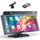 Volam 9.26 Zoll CarPlay Bildschirm,Tragbares Autoradios kompatibel mit Apple CarPlay&Android Auto,Car Play IPS Touch Screen,Carplay Display mit siri/GOO-gle,GPS Navigation,Blue-Tooth,Mirror Link
