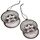 2er Set Tuning Lufterfrischer Duftbaum fürs Auto Air Freshener Design Duft Anhänger (2x Felge Silber)