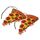 2er Set Tuning Lufterfrischer Duftbaum fürs Auto Air Freshener Design Duft Anhänger (2x Pizza)