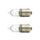 Philips 12036B2 Vision H6W Signallampe, 2er Blister, 13.50x9.50x13.50