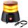 EYPINS Rundumleuchte akku, 12 Blitzmuster Warnleuchte 72 Led Orange Warnlicht Magnet Blinkleuchte Strobe Beacon Light 12V/24V mit Autoladekabel ür Auto LKW KFZ Truck Traktor Lieferwagen| E9 IP65