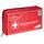 Walser KFZ-Verbandtasche, Auto-Verbandskasten, Erste Hilfe Koffer, Notfall-Set Auto, Erste Hilfe Tasche DIN 13164, First Aid Kit rot 44264
