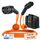 GONEO Typ 2 Ladekabel 22kW 32A 6M Ladekabel für Elektroauto Dreiphasen Schutzart IP54 und UL94 V-0 Modus 3 Versilberte Kontakte Halogenfrei Geeignet für EV PHEV BEV mit Tragetasche