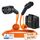 GONEO Typ 2 Ladekabel 11kW 16A 6M Ladekabel für Elektroauto Dreiphasen Schutzart IP54 und UL94 V-0 Modus 3 Versilberte Kontakte Halogenfrei Geeignet für EV PHEV BEV mit Tragetasche