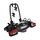Thule VeloCompact Fahrradträger, Fahrradträger Anhängerkupplung Black/Aluminum, 2 Bikes