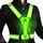 Topward Warnweste Sicherheitsweste für Fahrrad Auto Laufweste Joggen, High-Vis reflektierende Warnweste für optimale Sichtbarkeit, Damen Herren Kinder warnwesten, LEDs Tag und Nacht Motorrad Radfahren