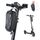 CHICLEW Scooter Tasche für Roller, Rollertasche Front Tube Bag Groß Lenkertasche Wasserfest, Vordertasche für Elektroroller Xiaomi MI Mijia M365 Sedway Ninebot E ES1/ES2/ES3/ES4 (Schwarz, 2L)