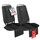 ATHLON TOOLS 2X Kindersitzunterlage mit Seitenschutz - Optimale Passform - Isofix kompatibel - Dick gepolstert - für Kindersitze, Babyschalen und Sitzerhöhungen - Patentiertes Design