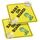 Cobee Baby an Bord Auto Warnschilder, 2 Stück 12,7 x 12,7 cm Sicherheits Autoschild Mit Doppelten Saugnäpfen, Wiederverwendbarer Aufkleber für Autofenster (Stil C)