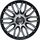 All4You Radkappen 14 Zoll Orden PRO Silver Black Schwarz/Silber 4er Pack Radzierblenden (14" Zoll)