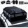 Marretoo 21 Kubikfuß Auto Dachbox Faltbare Wasserdicht Dachtasche Gepäckbox Tasche Aufbewahrungsbox mit a Antirutschmatte, für Fahrzeuge mit/ohne Gepäckträger Gepäcktransport, Vans, SUVs, Black