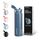 UZSPACE Edelstahl Trinkflasche 1l (970ml), Isolierte Thermosflasche mit 1-Klick-Öffnung, 100% Auslaufsicher, Sport Wasserflasche für Wandern Sport Fitness Gym Outdoor, Schieferblau