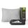 PEUJEW Reisekissen Memory Foam Kissen, Camping Kissen Kleines Kissen 58x40x12 cm, Reisekopfkissen mit Wasserdichter Packsack, Ideal für Flugzeug, Auto und Camping (L, Hellgrau)