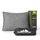 PEUJEW Reisekissen Memory Foam Kissen, Camping Kissen Kleines Kissen 40x30x12 cm, Reisekopfkissen mit Wasserdichter Packsack, Ideal für Flugzeug, Auto und Camping (S, Grau)