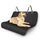 Nobleza Hunde-Sitzbezüge für Fahrzeuge, Auto-Rücksitzbezüge aus Oxford-Stoff, wasserdicht, Kratzfest und rutschfest, Autozubehör SUV Universal Schwarz 140 × 110 cm