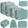 BAGAIL 8 Teilige Packwürfel, Kleidertaschen, Packing Cubes, Verpackungswürfel, Packtaschen Set für Urlaub und Reisen, Kofferorganizer Reise Würfel, Ordnungssystem für Koffer