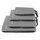 Eono by Amazon - Komprimierbaren Packwürfeln zur Organisation Ihres Reisegepäcks, Compression Packing Cube, Packtaschen Set & Gepäck Organizer für Rucksack & Koffer, Grau, 4-teilig