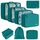 BAGAIL 8 Teilige Packwürfel, Kleidertaschen, Packing Cubes, Verpackungswürfel, Packtaschen Set für Urlaub und Reisen, Kofferorganizer Reise Würfel, Ordnungssystem für Koffer