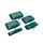 ECOHUB 5 Teilige Kompression Koffer Organizer Set für Rucksack Compression Packing Cubes Packwürfel Kofferorganizer Packtaschen Kleidertaschen für Koffer Reiseorganizer(Dunkles Grün)