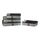 Amazon Essentials 4-teiliges Packwürfel-Reisezubehörset, Gepäckorganizer mit Doppelreißverschluss, Netzoberseite, 100% Polyester, 2 große und 2 mittlere Würfel, grau (früher Amazon Basics)
