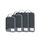 ECOHUB 4-Teilige Kompression Koffer Organizer, Packing Cubes mit Tag, Recycelten Packwürfel Set für Rucksack und Koffer