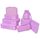 Koffer Organizer Reise Kleidertaschen 8 Sets/7 Farben Travel Gep?ck Organisatoren enthalten wasserdichte Schuh-Aufbewahrungsbeutel Bequeme Kompressions Beutel für Reisen ,Violett