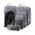 NMNGB Kompressions-Packwürfel für Handgepäck-Koffer, 6er-Set Reisegepäck-Packorganizer-Tasche mit Netz, erweiterbare Reisetasche, Multifunktions-Organizer, Grau