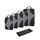 BAGSMART Packing Cubes Compression 6 Stück, Rucksack Koffer Organizer Packtaschen, Reise Kompressionsbeutel Wasserdicht Packwürfel Kompression, Travel Essentials Kofferorganizer