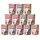 RINTI-Kennerfleisch 12 x 800g Mixpaket | 10 garantierte Sorten | getreidefreies Nassfutter mit 70% Fleisch & Innereien | ohne Soja | Hundefutter