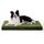 BEDSURE orthopädisches Hundebett Grosse Hunde - 91x69x7.6cm Hundekissen flauschig Hundematte waschbar Hundematratze in dunkelgrün für große Hunde
