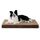 BEDSURE orthopädisches Hundebett Grosse Hunde - 91x69x7.6cm Hundekissen flauschig Hundematte waschbar Hundematratze in braun für große Hunde