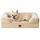 EHEYCIGA Orthopädisches Hundebett Kleine Hunde, 76x51cm, Memory Foam Hundekorb Mittelgroße Hunde, Waschbar Hundesofa Wasserdicht rutschfest, Hundecouch mit Hohem Rand, Hellbraun