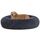 HMTOPE Orthopädisches Hundebett rund Hundekissen Hundesofa Katzenbett Donut Kuscheliges Hundekorb Waschbar, 120 cm Ø, Dunkelgrau