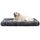 KSIIA Hundebett Grosse Hunde, Waschbar, XXL Hundekissen flauschig, Hundematte für große, mittelgroße Hunde, rutschfeste Unterseite, atmungsaktiv, Haustierbett Dunkelgrau 122x74cm