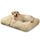 KSIIA Hundebett Grosse Hunde Waschbar, Plüsch Hundekissen flauschig, 105x70cm, rutschfeste Unterseite, Hundematte für große, mittelgroße Hunde, Hundekorb Hundematratze Haustierbett Khaki