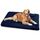 Baodan Hundebett Grosse Hunde Waschbar, 122x75 cm Hundekissen Flauschig mit rutschfeste Unterseite, XXL Hundebetten für Große Hunde, Marineblau