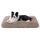 BEDSURE Flauschiges Hundebett Grosse Hunde - 89x58x8 cm Hundebett waschbar für große Hunde, rutschfeste Unterseite, plüsch Hundekissen, Kamel