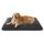 BEDSURE Hundebett Waschbar Extra Groß - XXL Hundekissen Bett Beruhigende Hundematratze mit Rutschfestem Boden, XL Hund Warmes Kissen für Große Haustiere, Grau, 119x74x8cm
