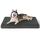 BEDSURE orthopädisches Hundekissen große Hunde - 120x74x10cm waschbares Hundebett mit 2 in 1 Memoryschaum, kuscheliges Hundematte Hundematratze in größe, dunkelgrau