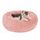 Hundebett Katzenbett Flauschig Rund aus Plüsch - Donut Kuscheliges Hundekissen Hundekorb Waschbar S/M/L/XL/XXL für Kleine, Mittelgroße und Große Hunde, Katzen und Andere Haustiere (S-40cm, Rosa)