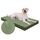 Favodormir Orthopädisches Hundebett Grosse Hunde 104x68cm,Abnehmbare Wassericht Kunstleder-Hülle Hundekissen Hundematratze für große Hunde,Komfortable & Kühlende Für Innen- Und Außenbereich,Grün