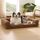 BEDSURE orthopädisches Hundebett Grosse Hunde - 106x76x18cm wasserdichtes Hundesofa mit Memory-Schaum & Eierkarton-Schaum, waschbarer und Abnehmbarer Cordbezug Hundecouch, Kamelbraun
