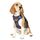 Funfox Hundegeschirr Mittelgroße Hunde [M] - Verstellbares Anti-Zug Brustgeschirr mit Griff & Reflektorstreifen, Atmungsaktives No Pull Hundegeschirr für Grosse/Kleine Hunde Outdoor Tarnorange