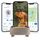 Tractive GPS Tracker Hund | 2025 Edition | Live-Ortung | Weglaufalarm | Aktivitätstracking | Gesundheitswarnungen | Bellverhalten | Empfohlen von Martin Rütter (Braun)